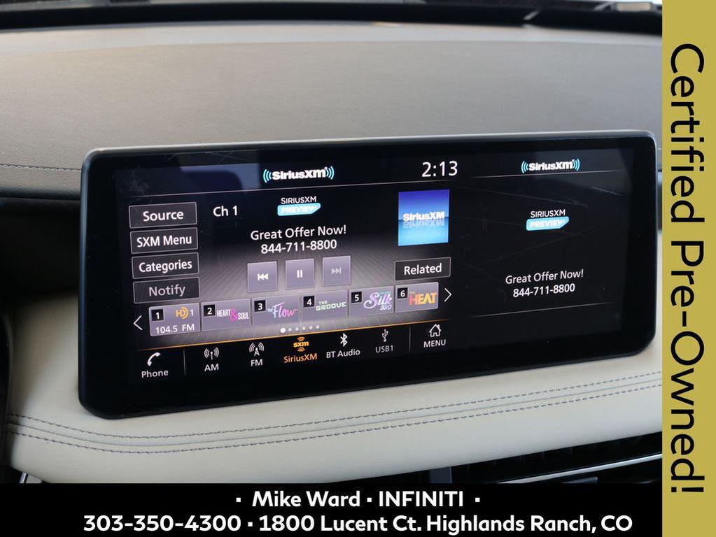 used 2025 INFINITI QX60 car, priced at $48,500