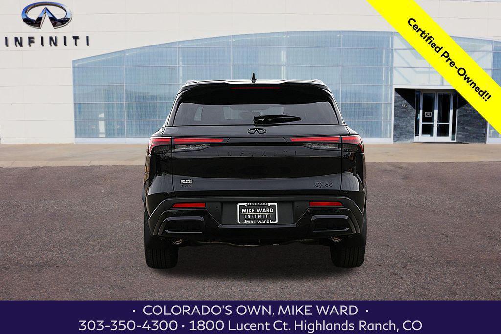 used 2025 INFINITI QX60 car, priced at $44,999