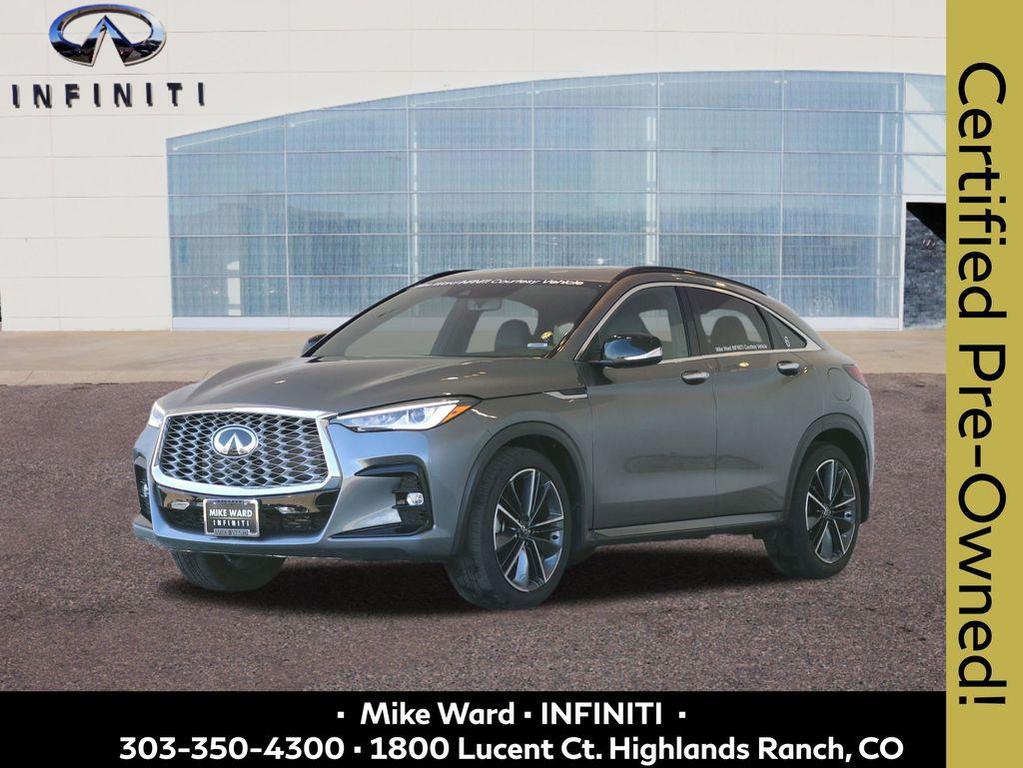 used 2025 INFINITI QX55 car, priced at $37,500