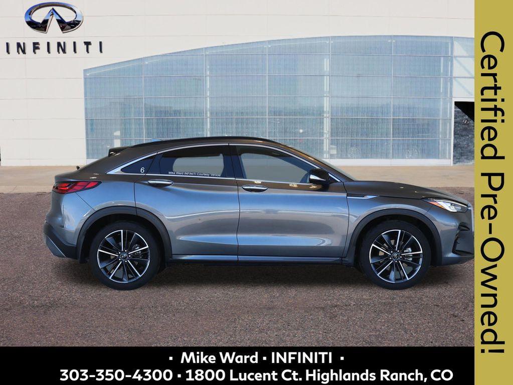 used 2025 INFINITI QX55 car, priced at $37,500
