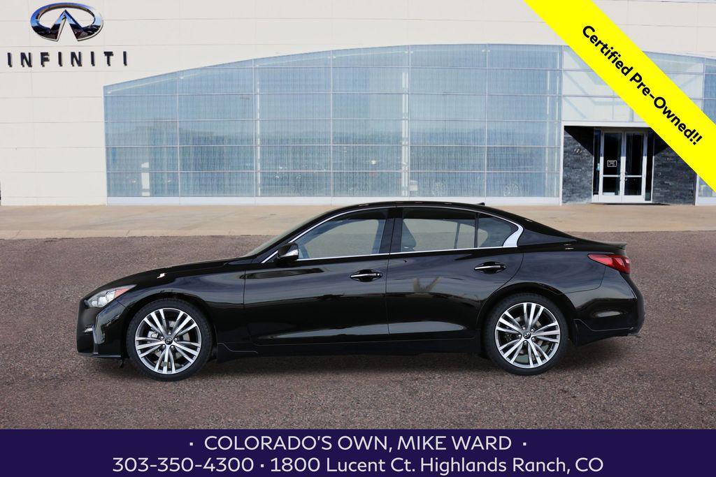 used 2021 INFINITI Q50 car, priced at $31,990