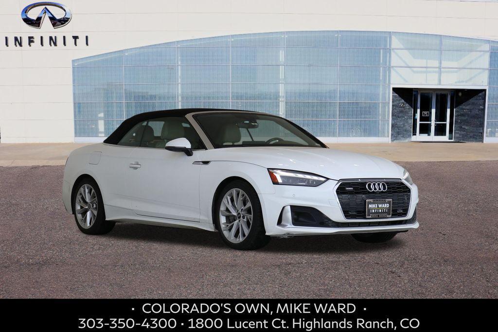 used 2021 Audi A5 car, priced at $30,999