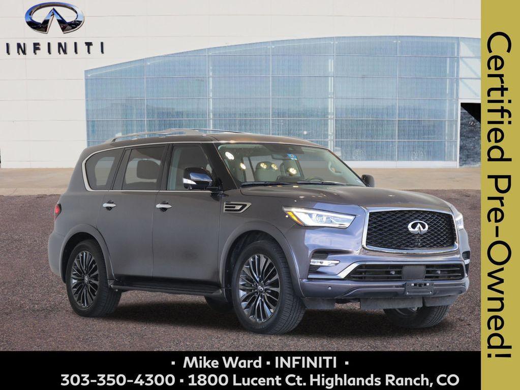 used 2023 INFINITI QX80 car, priced at $49,000