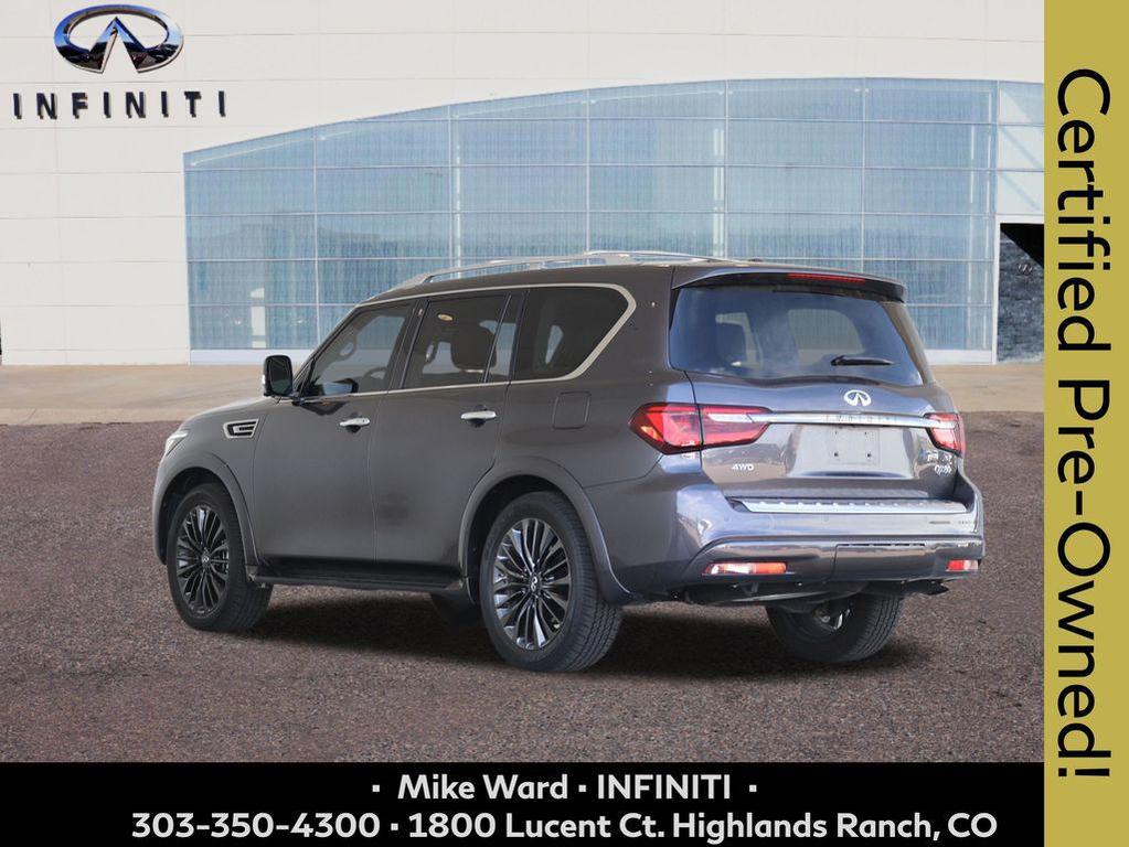 used 2023 INFINITI QX80 car, priced at $49,000