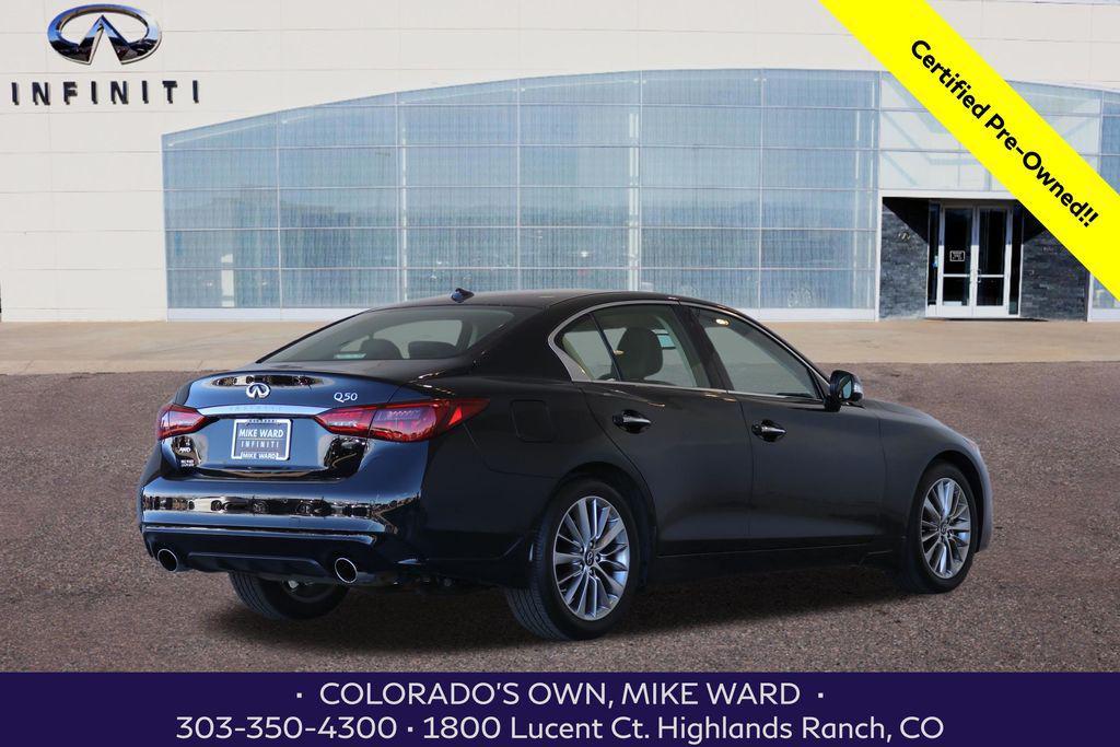 used 2024 INFINITI Q50 car, priced at $37,999