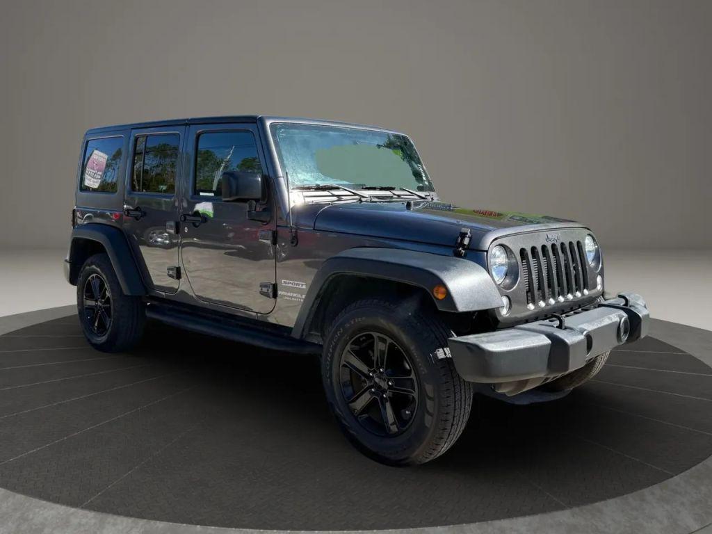used 2017 Jeep Wrangler Unlimited car, priced at $16,995