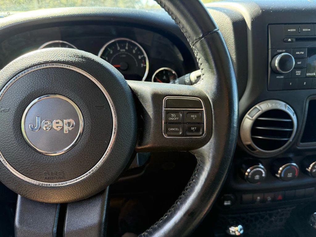 used 2017 Jeep Wrangler Unlimited car, priced at $16,995