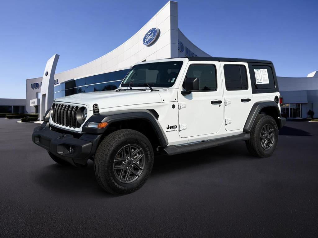 used 2025 Jeep Wrangler car, priced at $37,624