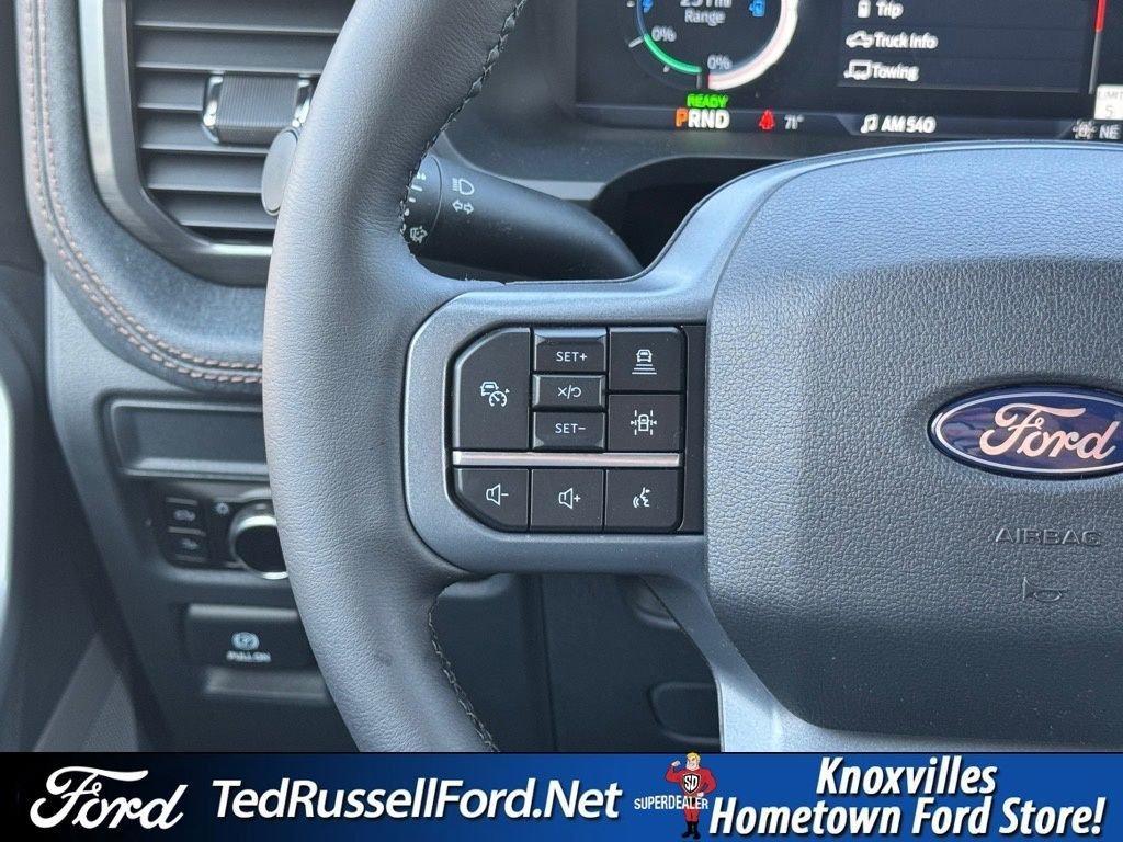 new 2025 Ford F-150 Lightning car, priced at $66,555