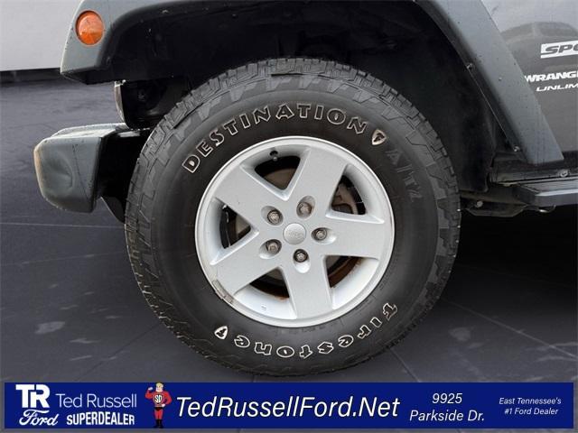 used 2018 Jeep Wrangler JK Unlimited car, priced at $12,700