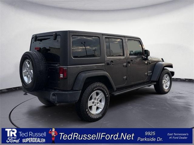 used 2018 Jeep Wrangler JK Unlimited car, priced at $12,700