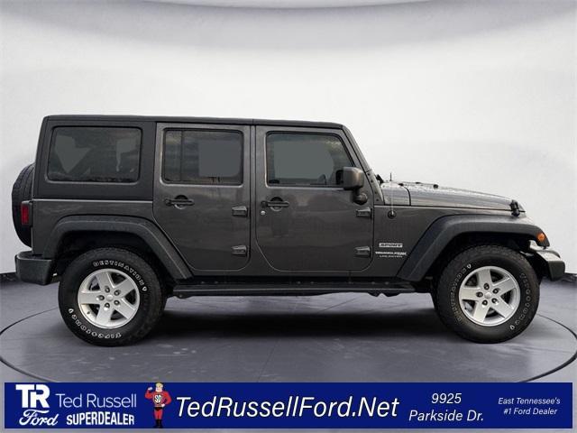 used 2018 Jeep Wrangler JK Unlimited car, priced at $12,700