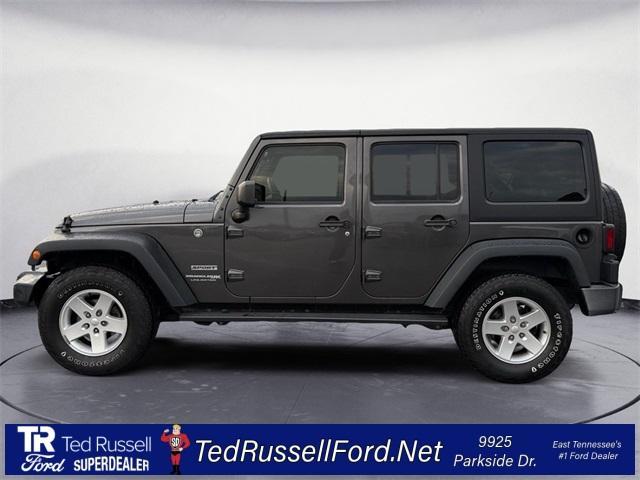 used 2018 Jeep Wrangler JK Unlimited car, priced at $12,700