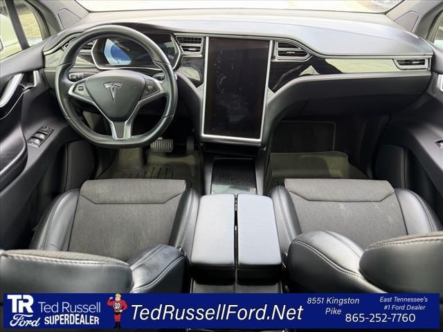 used 2017 Tesla Model X car, priced at $19,417