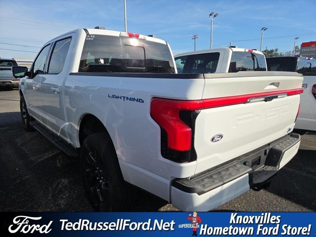 new 2025 Ford F-150 Lightning car, priced at $68,515