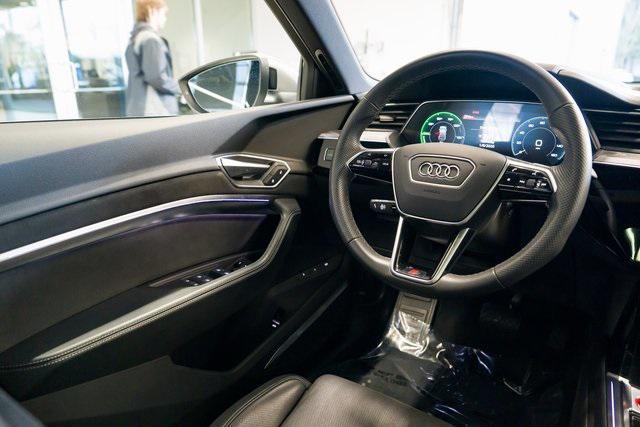 used 2022 Audi e-tron S car, priced at $38,494