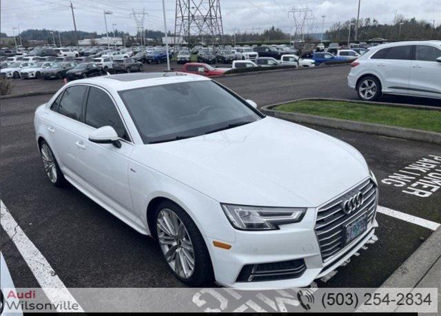 used 2017 Audi A4 car, priced at $10,898