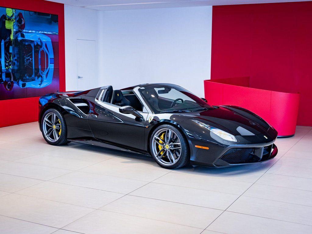 used 2018 Ferrari 488 Spider car, priced at $304,990
