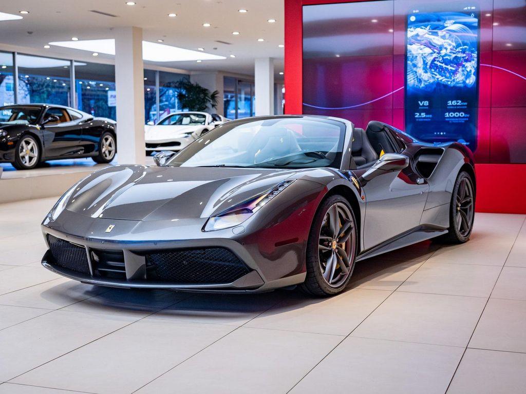 used 2017 Ferrari 488 Spider car, priced at $295,991
