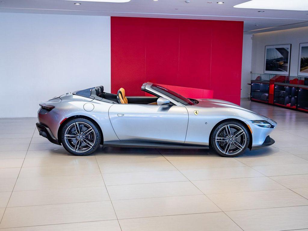 used 2024 Ferrari Roma Spider car, priced at $303,899