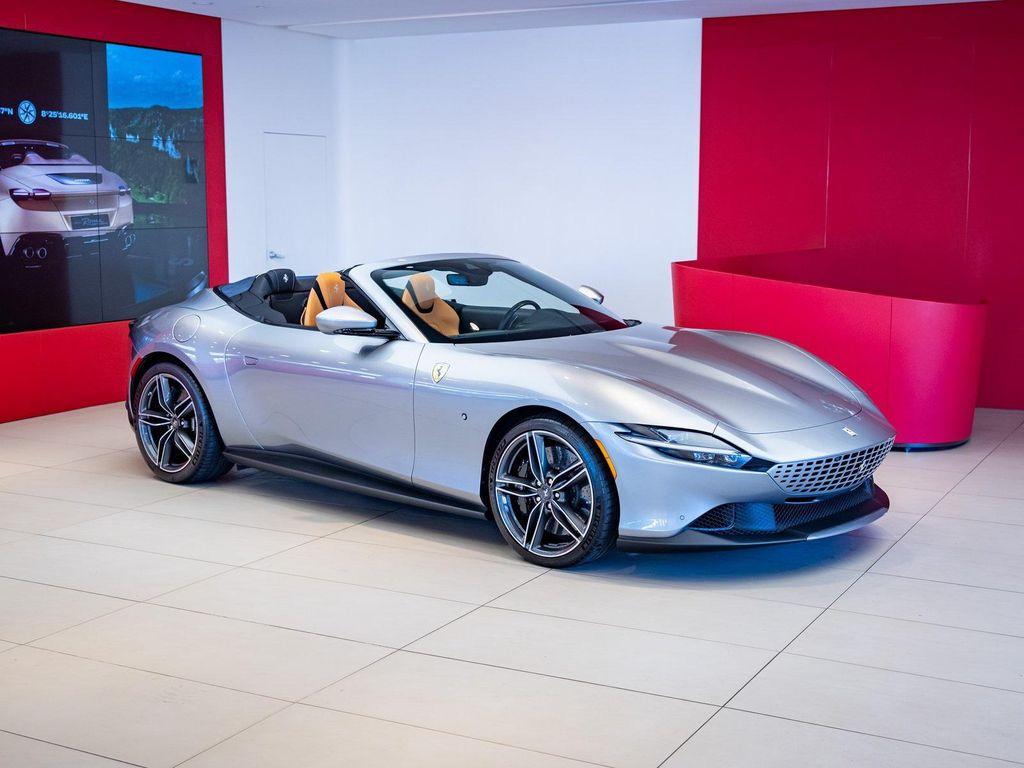 used 2024 Ferrari Roma Spider car, priced at $315,200