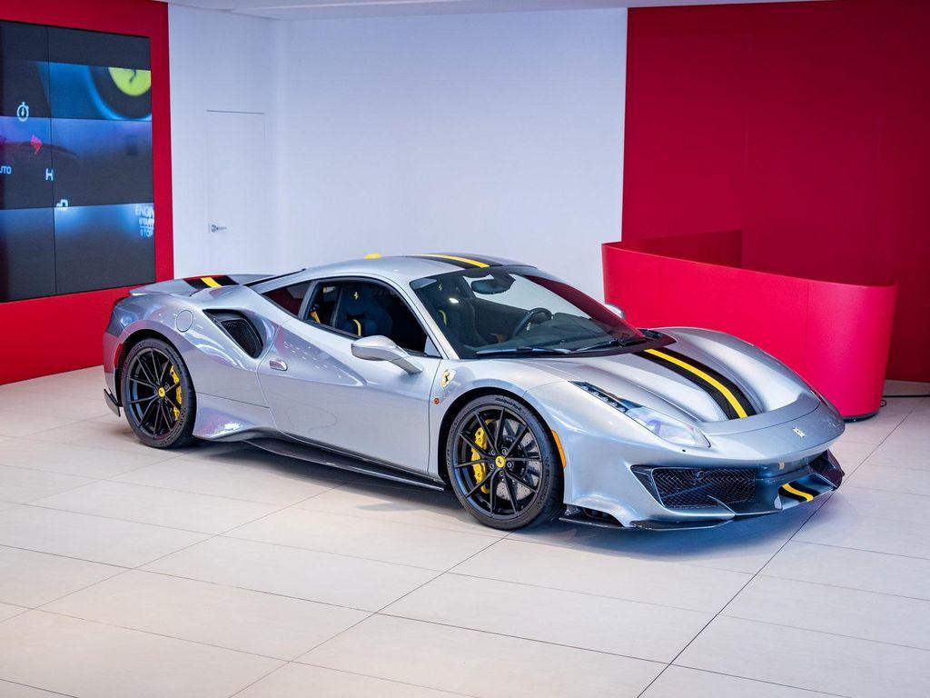 used 2020 Ferrari 488 Pista car, priced at $799,990