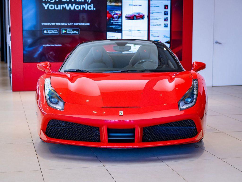 used 2019 Ferrari 488 Spider car, priced at $337,891