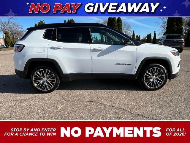 used 2023 Jeep Compass car, priced at $21,799