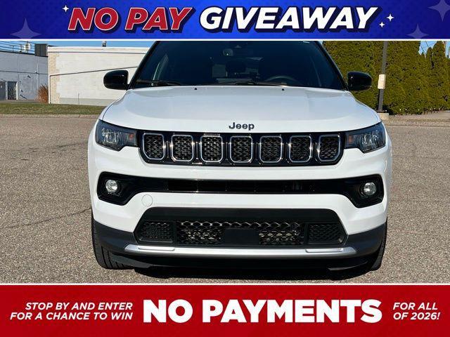 used 2023 Jeep Compass car, priced at $21,799