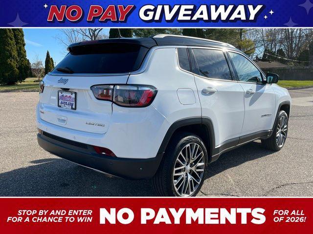 used 2023 Jeep Compass car, priced at $21,799