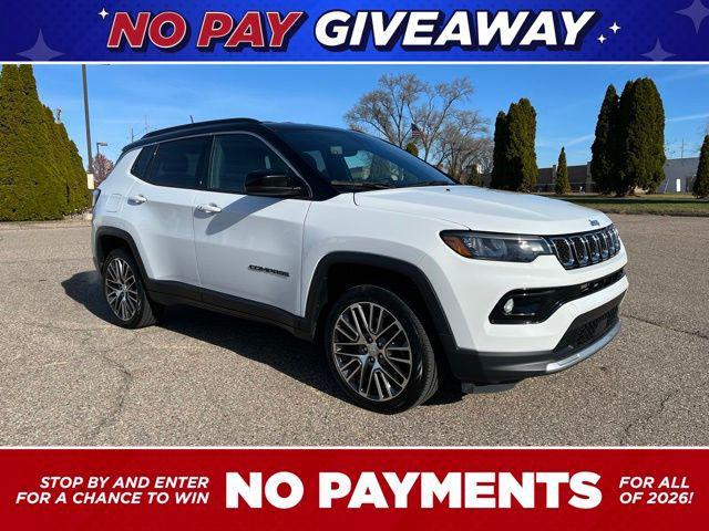 used 2023 Jeep Compass car, priced at $21,799