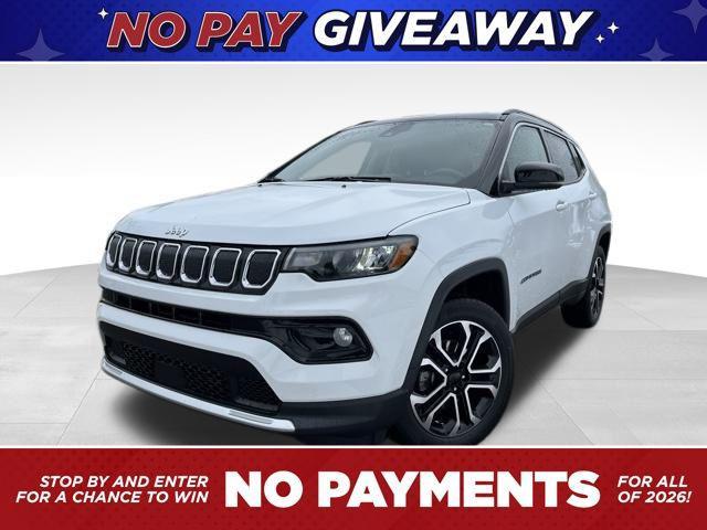 used 2022 Jeep Compass car, priced at $23,998