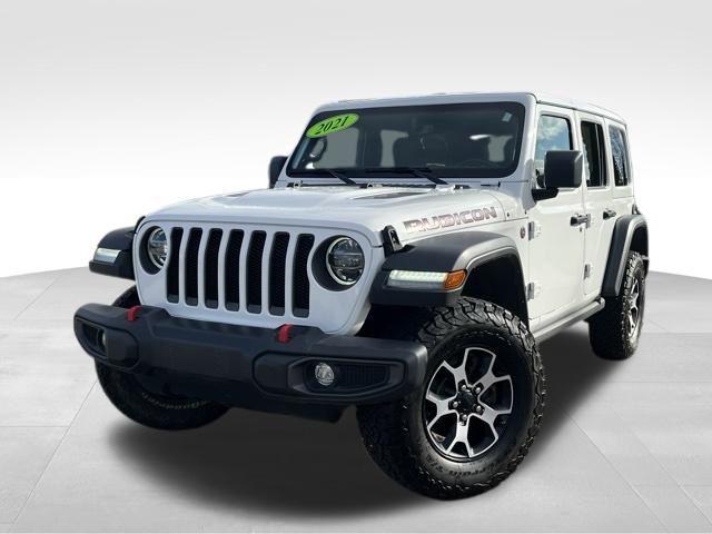 used 2021 Jeep Wrangler Unlimited car, priced at $32,098
