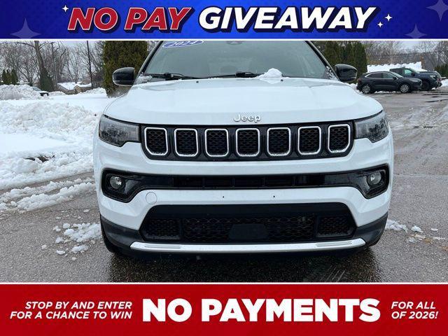 used 2024 Jeep Compass car, priced at $23,998