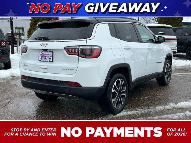 used 2024 Jeep Compass car, priced at $23,998