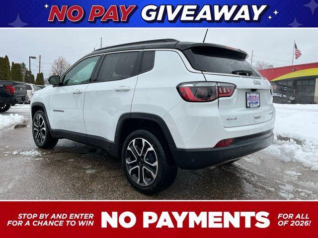 used 2024 Jeep Compass car, priced at $23,998