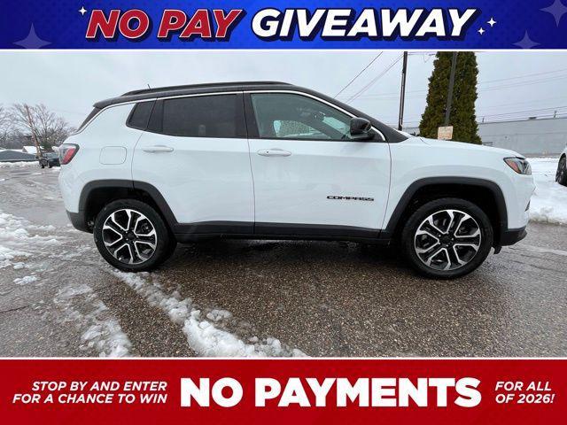 used 2024 Jeep Compass car, priced at $23,998