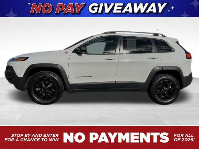 used 2018 Jeep Cherokee car, priced at $18,999