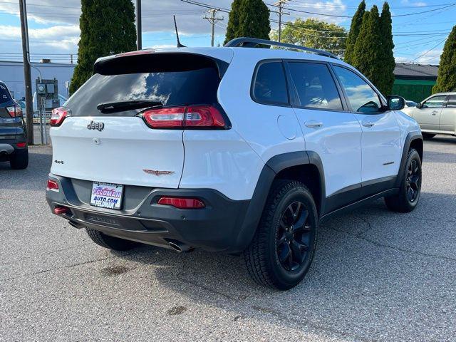 used 2018 Jeep Cherokee car, priced at $17,599