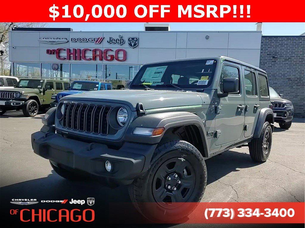 new 2024 Jeep Wrangler car, priced at $30,280