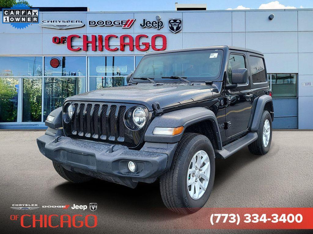 used 2023 Jeep Wrangler car, priced at $25,117