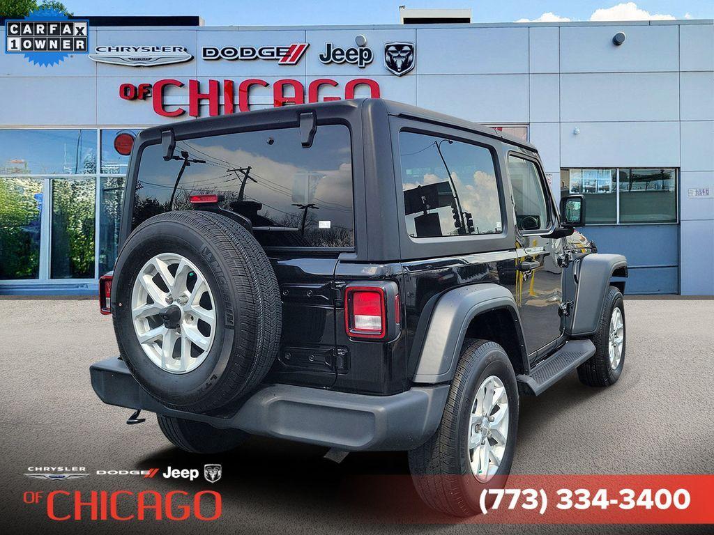 used 2023 Jeep Wrangler car, priced at $25,117