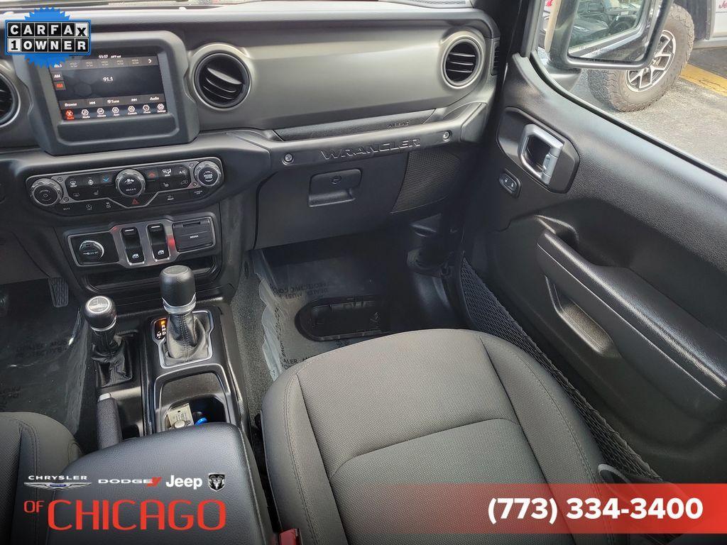 used 2023 Jeep Wrangler car, priced at $25,117