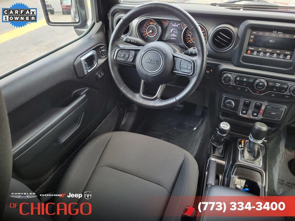 used 2023 Jeep Wrangler car, priced at $25,117