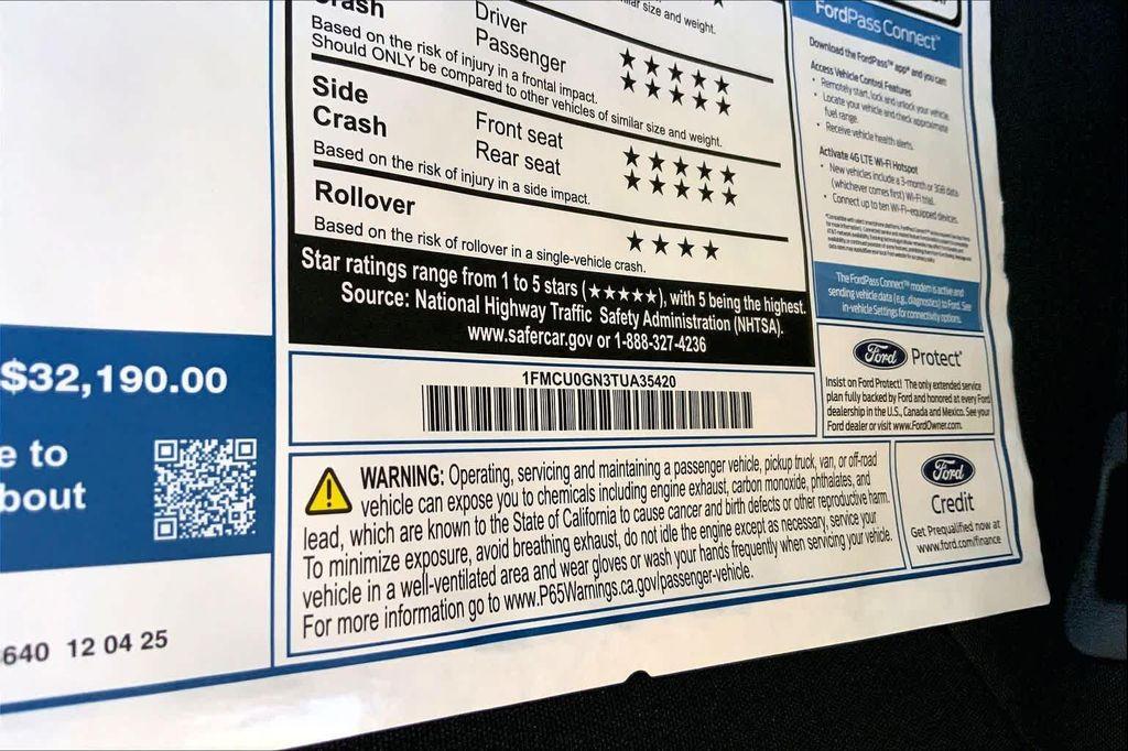 new 2026 Ford Escape car, priced at $28,715