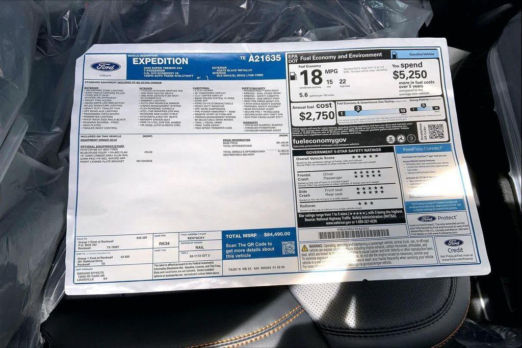 new 2026 Ford Expedition car, priced at $82,431