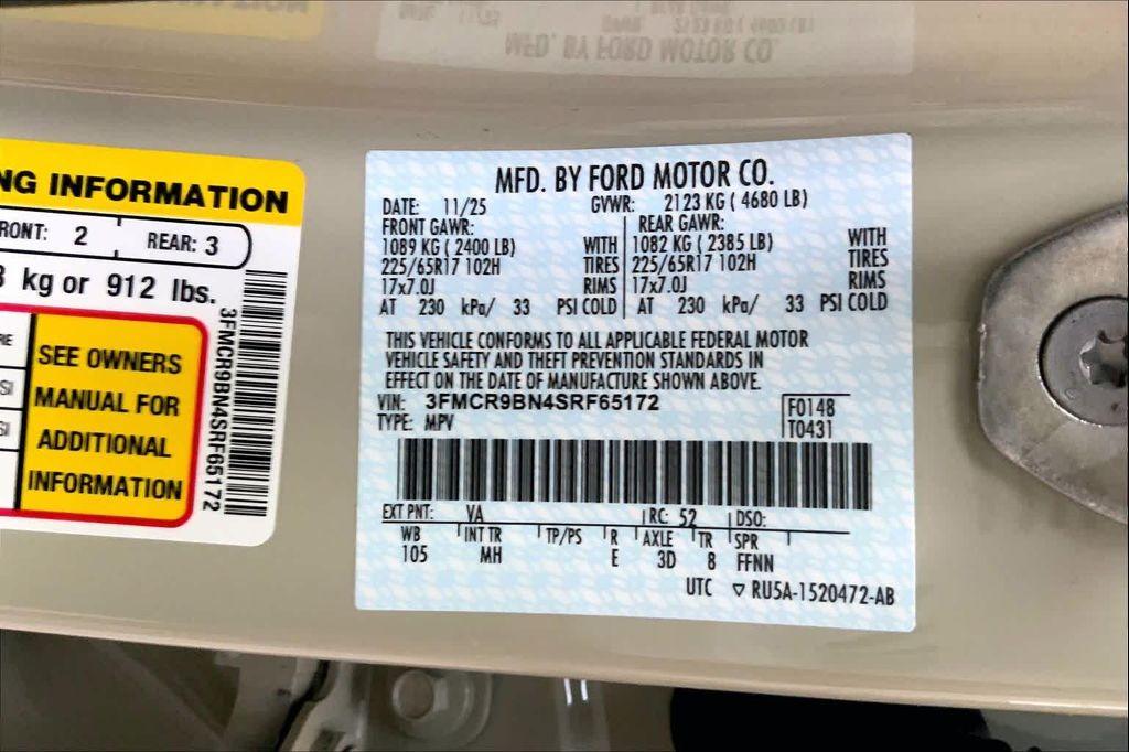 new 2025 Ford Bronco Sport car, priced at $35,528