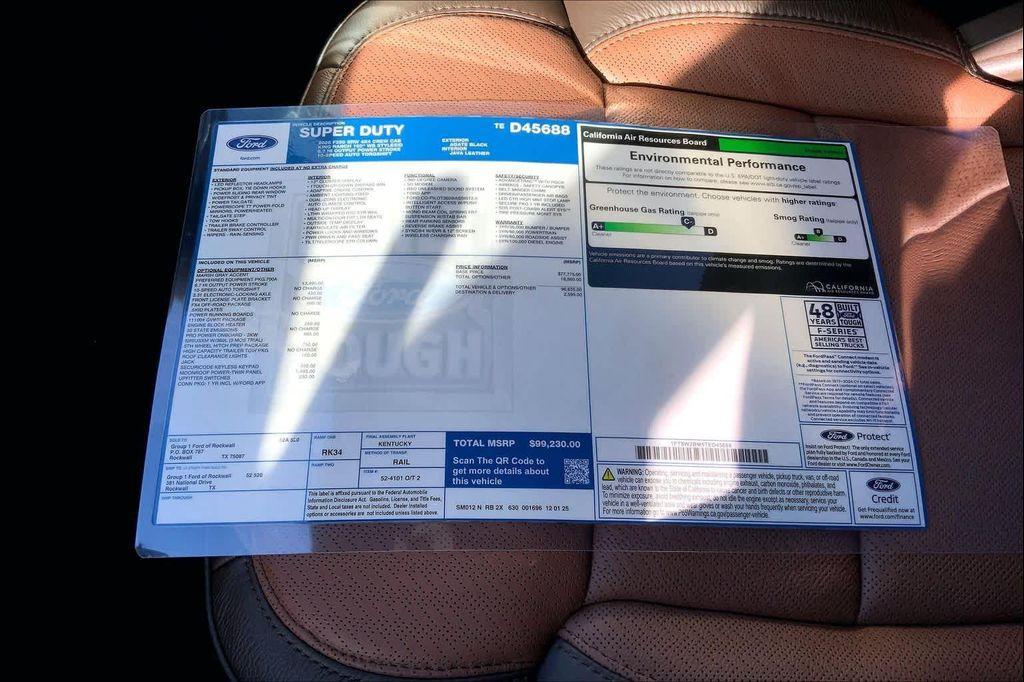 new 2026 Ford F-250 car, priced at $99,230