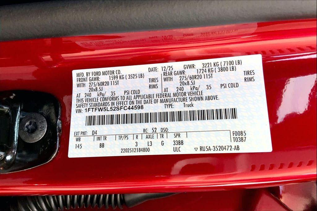 new 2025 Ford F-150 car, priced at $73,760