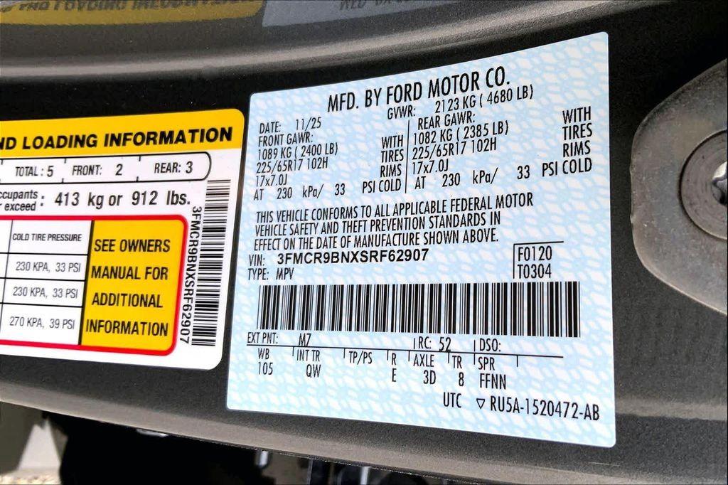 new 2025 Ford Bronco Sport car, priced at $31,665